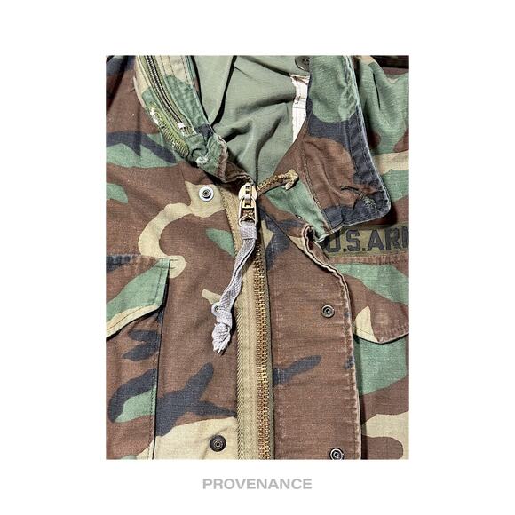 🔴 US ARMY M-65 FIELD JACKET - Camouflage S - Picture 6 of 13